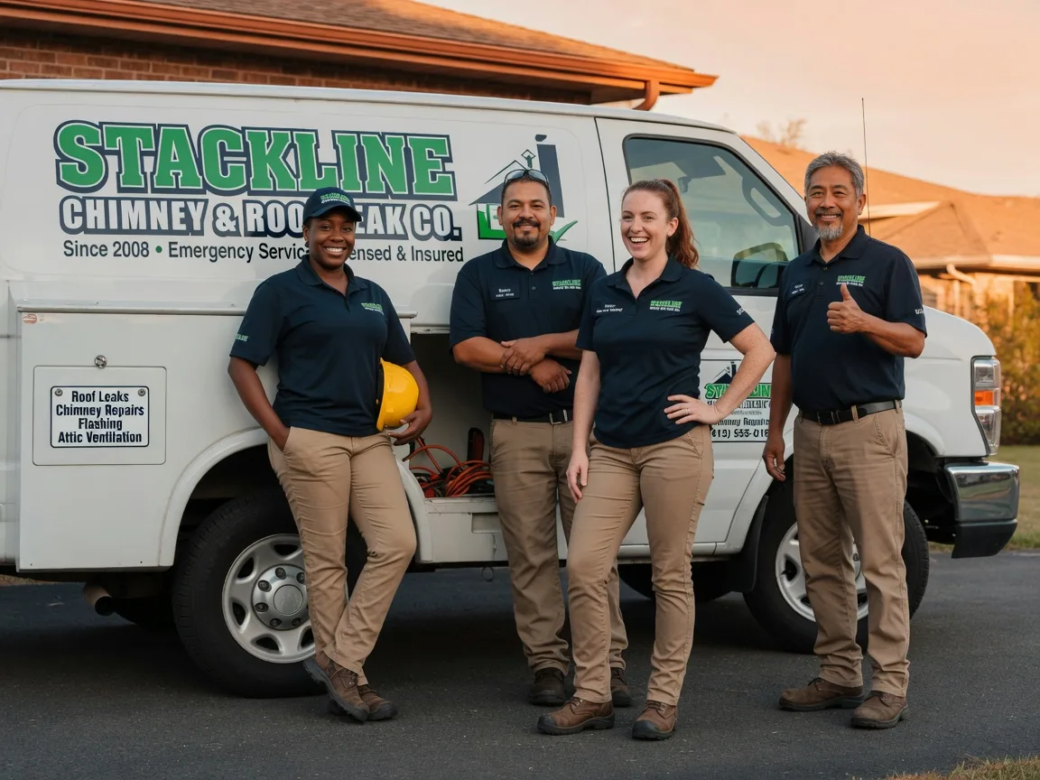 Chimney flashing repair company in Kingston, GA